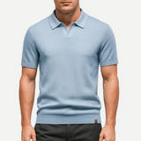 Camisa Polo de Poliéster - Texturada