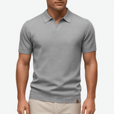 Camisa Polo de Poliéster - Texturada