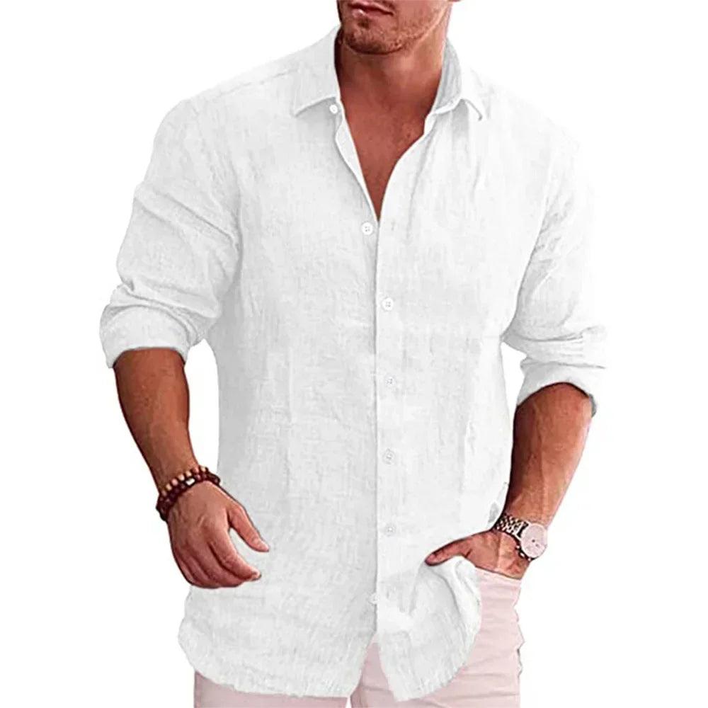 Camisa de Mezcla de Poliéster - Reversible