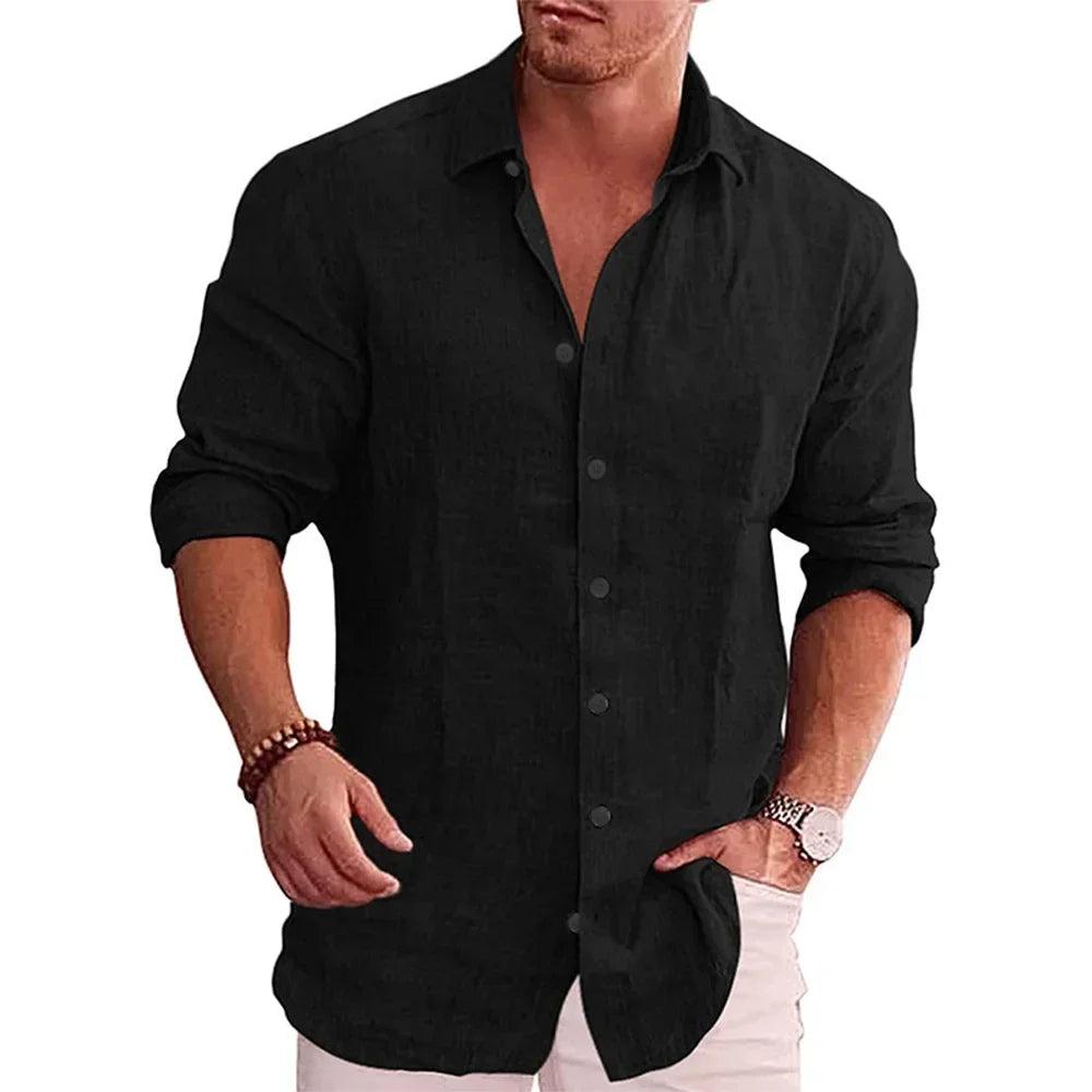 Camisa de Mezcla de Poliéster - Reversible