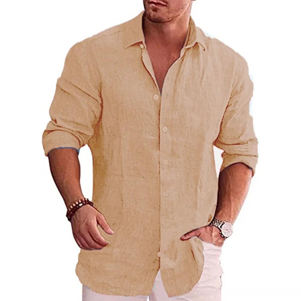 Camisa de Mezcla de Poliéster - Reversible