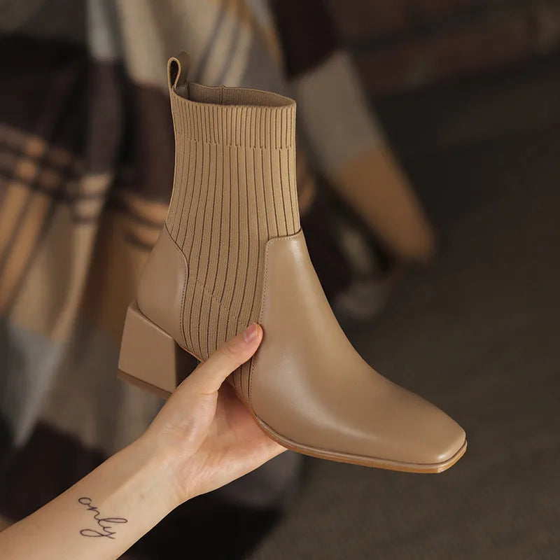 Lulu - Botas con plataforma, Confort y Elegancia Femenina