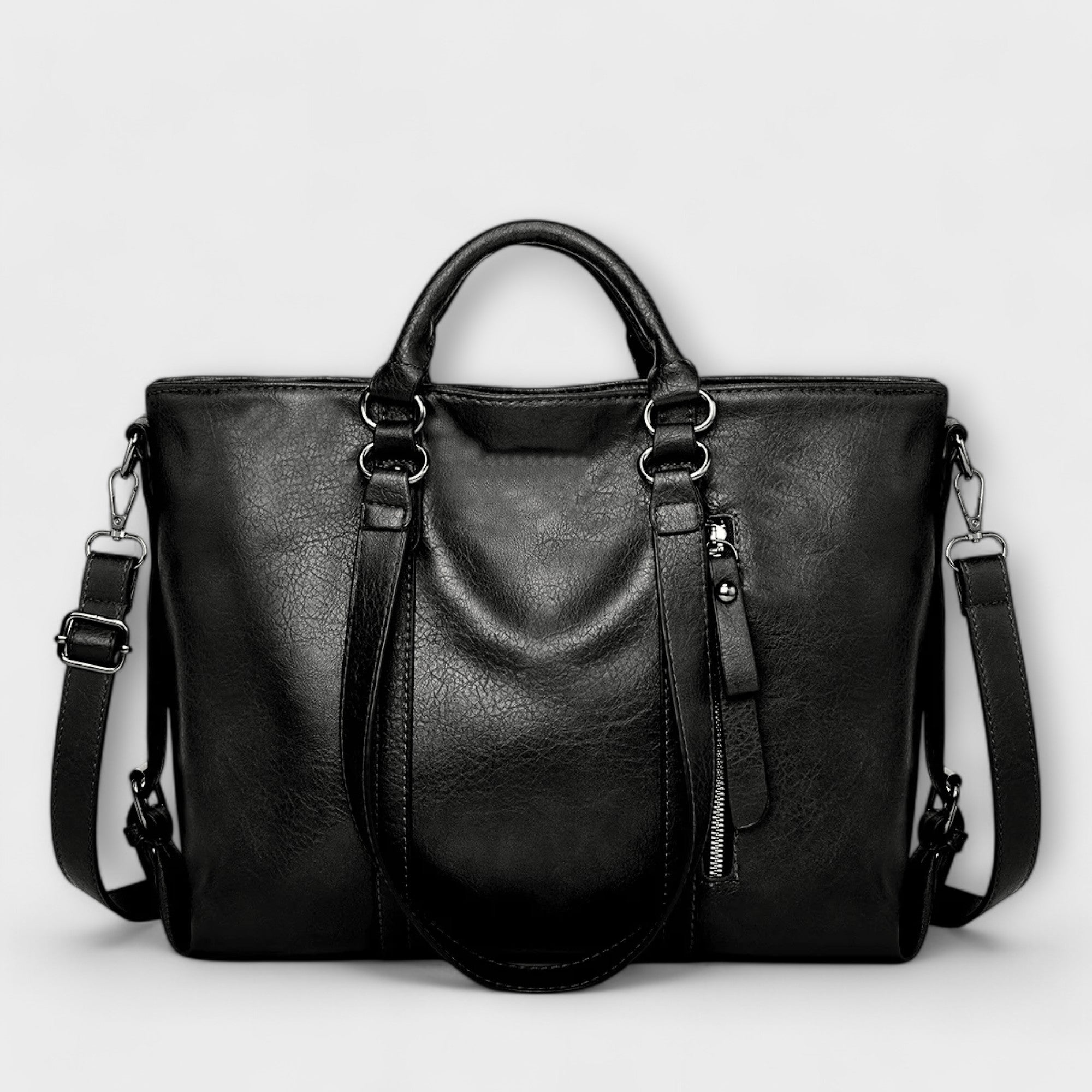 María - Bolsa grande de piel