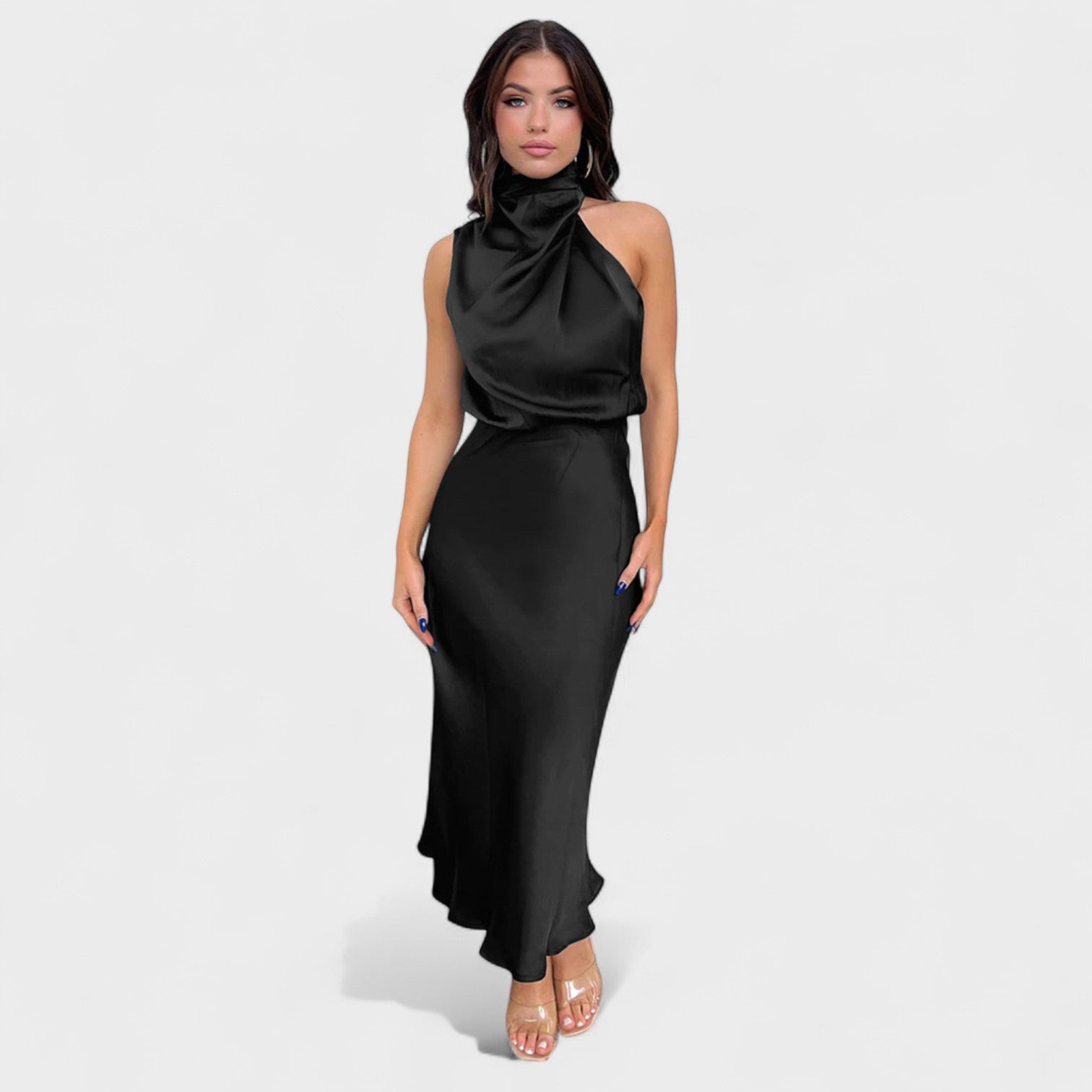 Alba - Vestido Satin Elegance