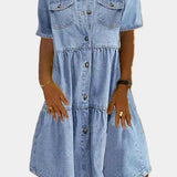 Vestido de Jeans Bohemio