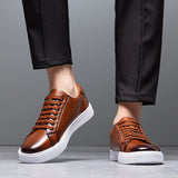Gonçalo - Zapatillas de Cuero Italiano