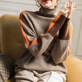 Leonor - Camiseta de Cuello Alto Lujosa
