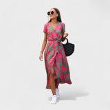 Lirio Rosa - Vestido Boho Chic