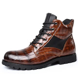 Afonso - Botas de Cuero de Cocodrilo