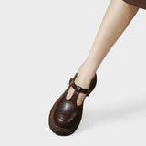 Mary Janes - Zapato Elegante de Cuero