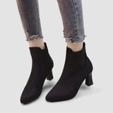 Rita - Botas con plataforma de ante