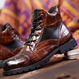 Afonso - Botas de Cuero de Cocodrilo