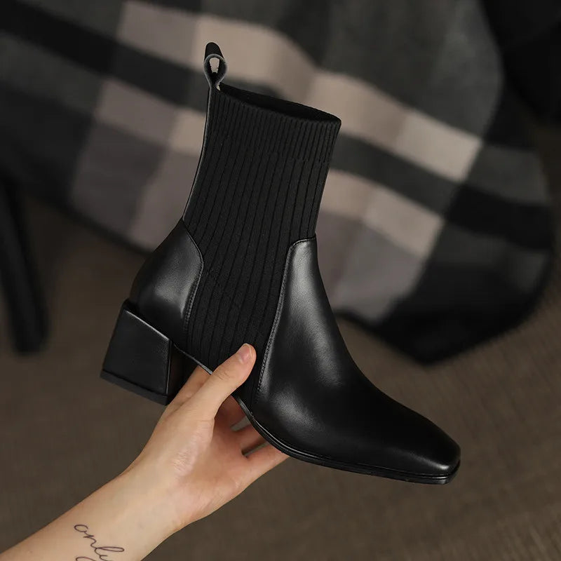Lulu - Botas con plataforma, Confort y Elegancia Femenina
