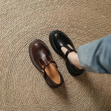 Mary Janes - Zapato Elegante de Cuero