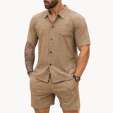 Conjunto de Camisa y Pantalones Cortos - Retro