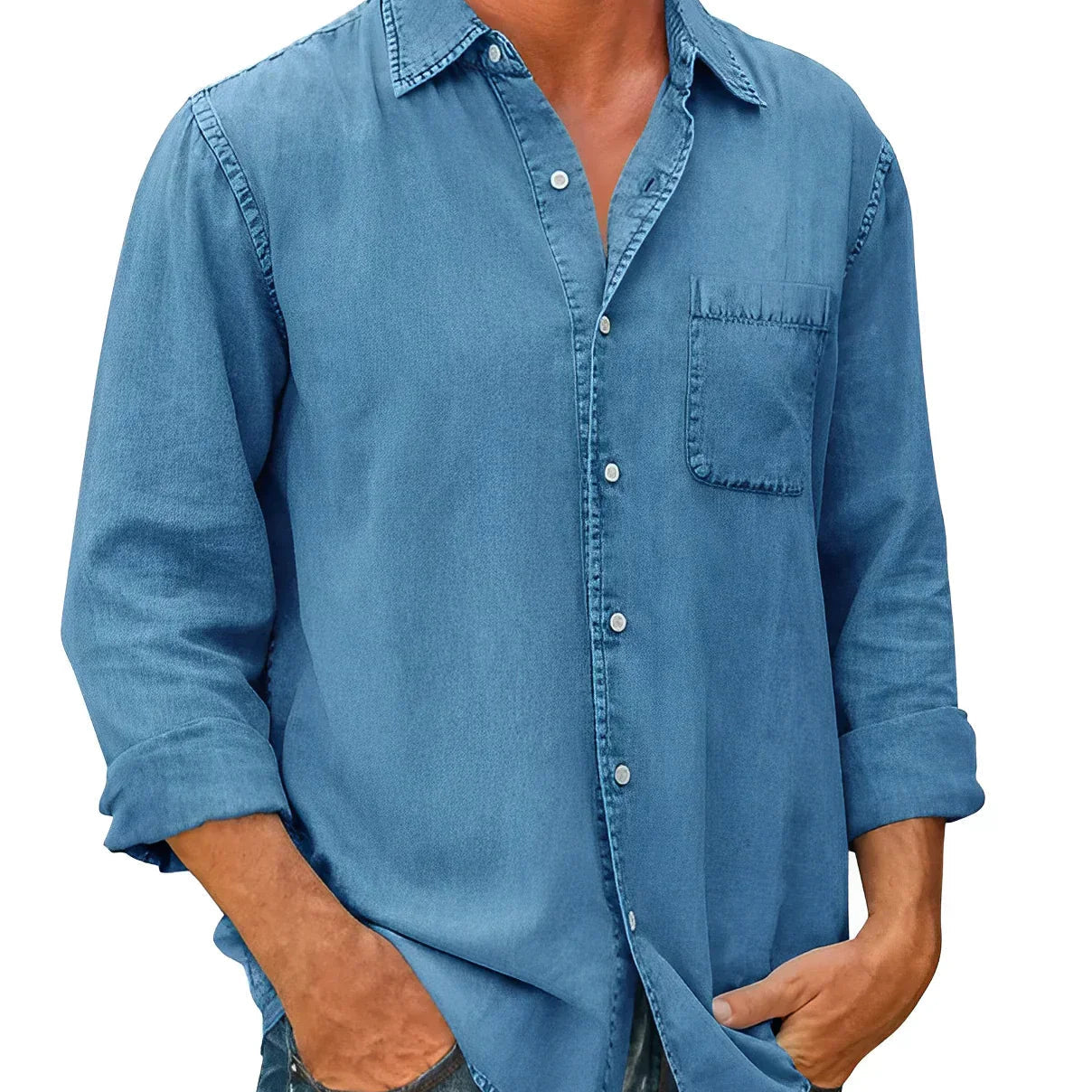 Camisa - Mezcla Transpirable Relajada
