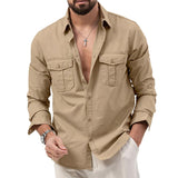Camisa - Bolsillos Cargo Confort Térmico