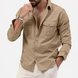 Camisa - Bolsillos Cargo Confort Térmico