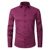 Camisa - Mezcla de Poliéster Sin Arrugas