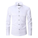 Camisa - Mezcla de Poliéster Sin Arrugas