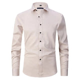 Camisa - Mezcla de Poliéster Sin Arrugas