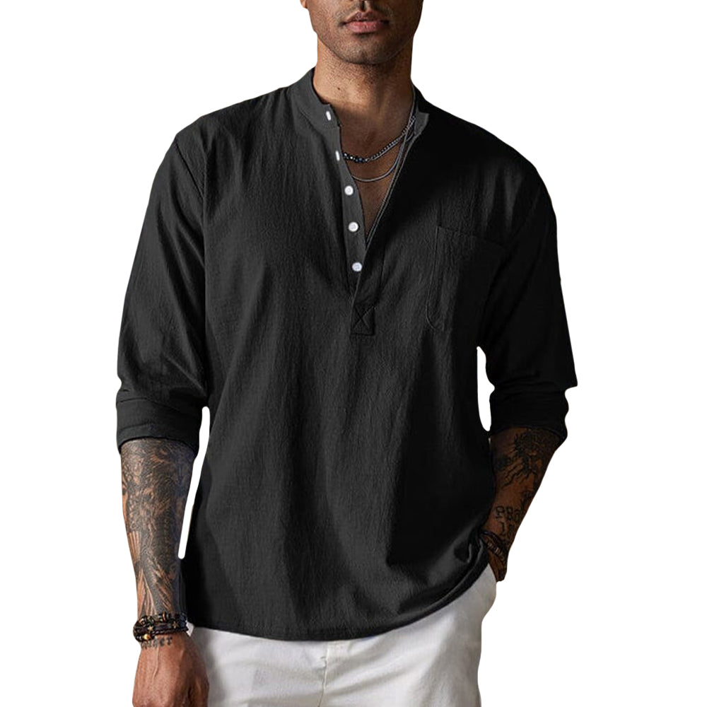 Camisa - Textura Arrugada Transpirable