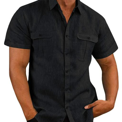 Camisa - Manga Corta Dos Bolsillos