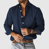 Camisa - Corte Relajado Mezcla Suave