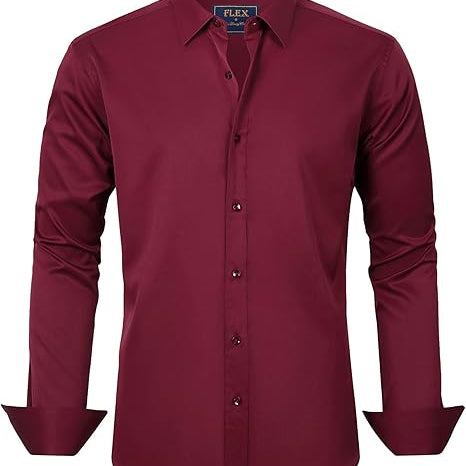 Camisa - Tejido Elástico Sin Arrugas