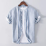 Camisa - Diseño a Rayas Transpirable