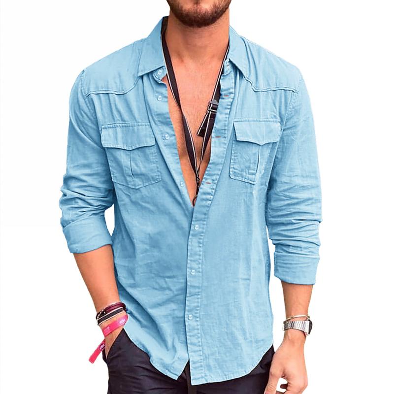 Camisa - Bolsos Cargo a Medida