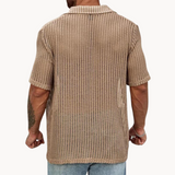 Camisa de Manga Corta - Malla Hueca
