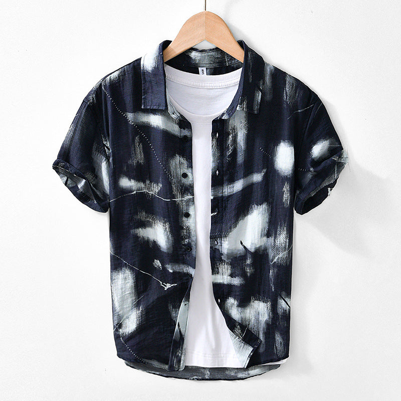 Camisa de Manga Corta - Impresión Frontal