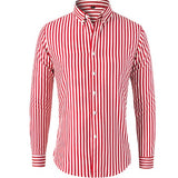 Camisa Overshirt Soft Blend - Rayas