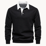 Sudadera Polo Mezcla Suave - Flexible