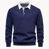 Sudadera Polo Mezcla Suave - Flexible