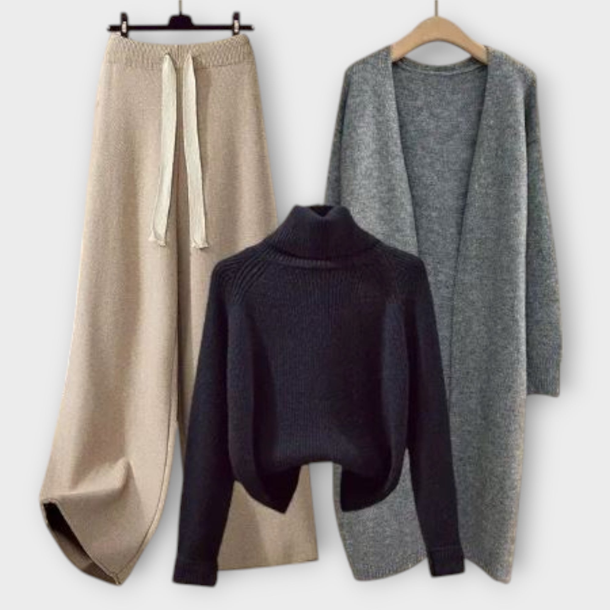Flair - Conjunto casual de 3 piezas