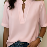Élise — Blusa elegante con cuello refinado