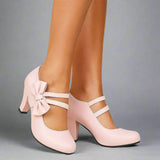 Bela - Tacones con Lazo