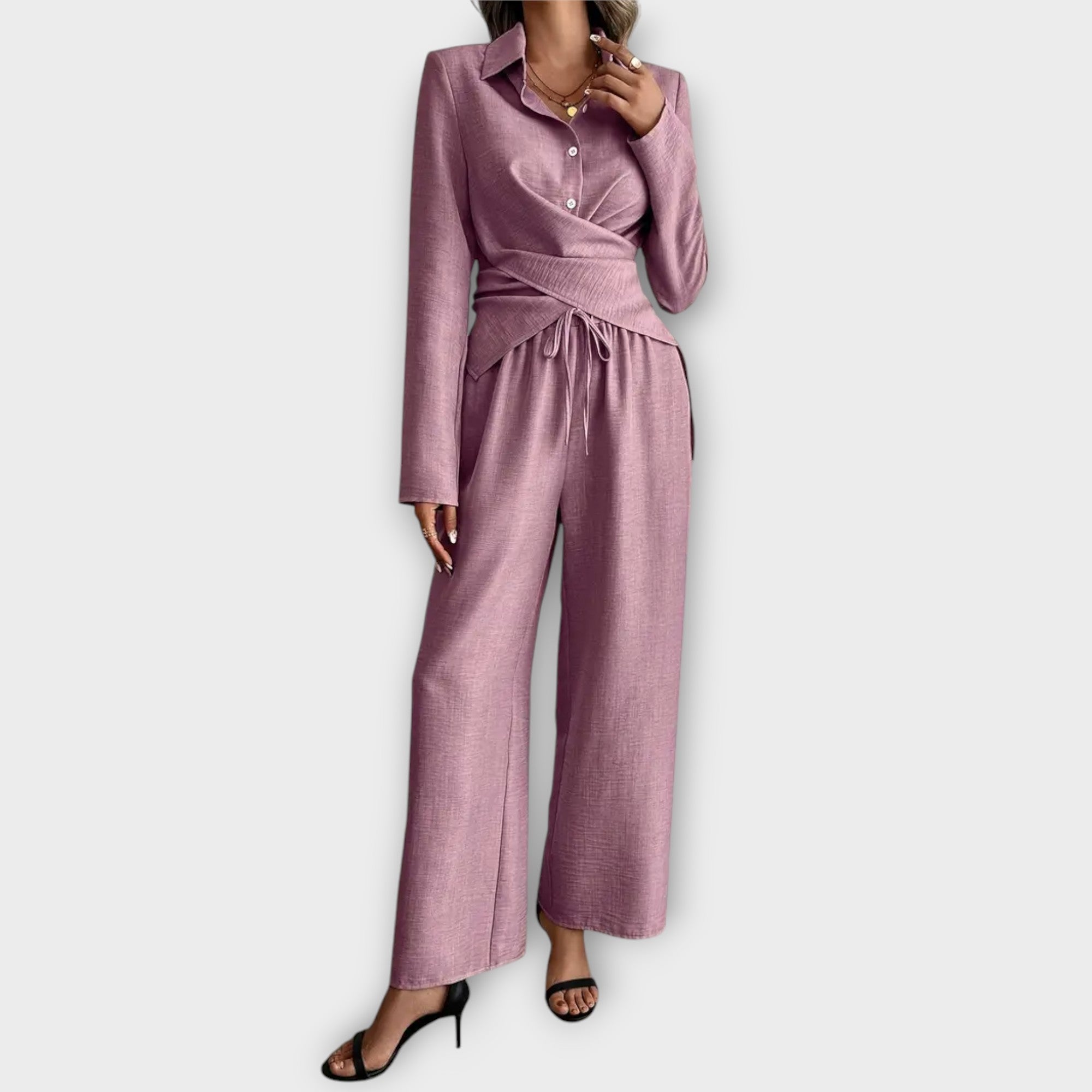 Lívia - Conjunto elegante de 2 piezas