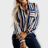 Ema - Blusa casual a rayas