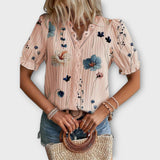 Emília - Blusa con escote en V