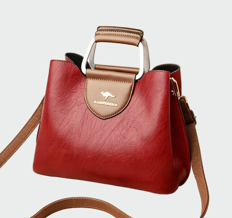 Bolsa de cuero atemporal