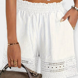 Shorts de Encaje