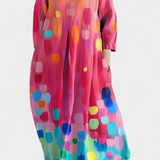 Ana - Vestido Fluido con Estampado