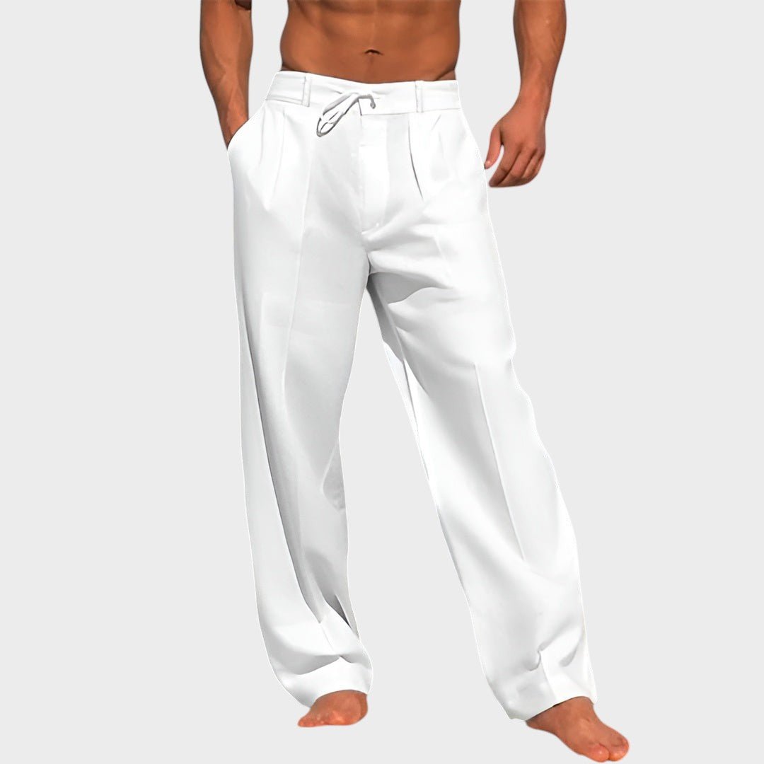Samuel - Pantalones de lino ligeros y elegantes para el verano