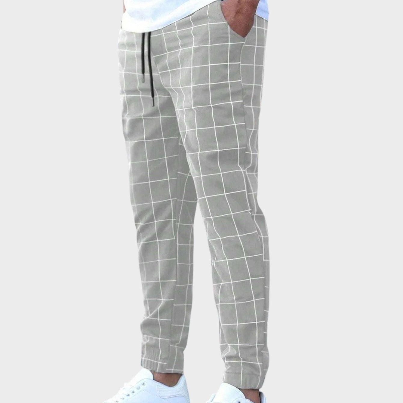 Mário - Pantalones de entrenamiento a rayas estilizadas
