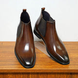 Pedro - Botines Chelsea de Cuero