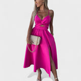 Cielo - Vestido Midi con Abertura