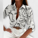 Romina - Blusa de cuello clásico